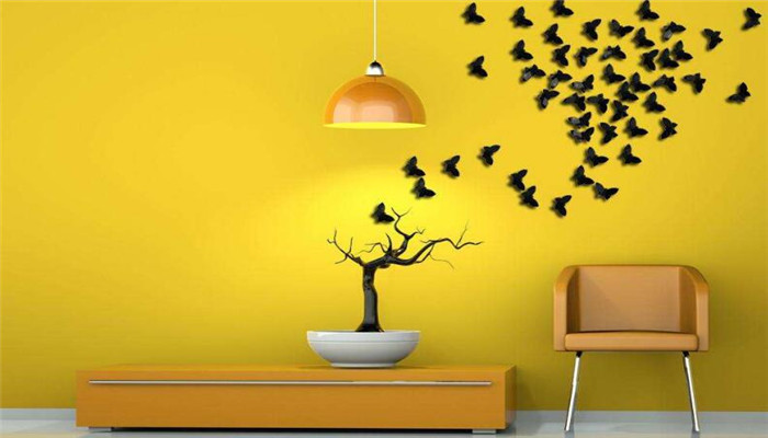 愛典集成墻飾黃色