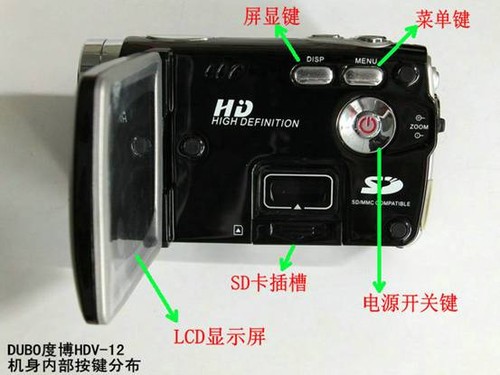 度博DV HDV-12影像互動,月滿人團圓