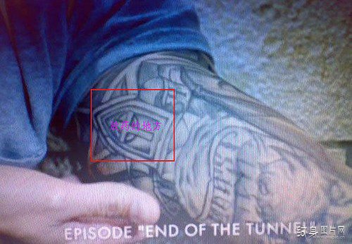 越獄紋身男主角全圖解讀，紋身的另類用法