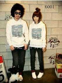 批發(fā)情侶裝 加盟供應(yīng)a1b1夢(mèng)相隨新款情侶帽衛(wèi)8